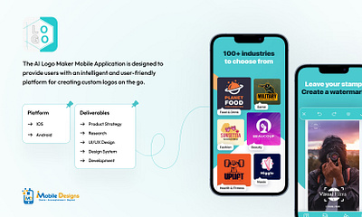 AI Logo Maker Mobile Application
