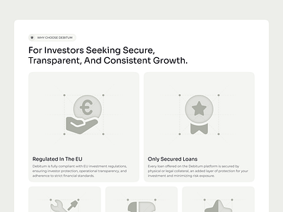 Why Choose – Investment Platform business corporate corporatewebsite digital finance finance fintech investment investment platform loans transparent trust uidesign uiux design uxdesign why choose us
