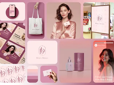 ✨ Bray’s Boxes – Elegant Cosmetic Logo & Branding ✨ beauty brand logo brand book brand guideline brand identity branding cosmetic branding cosmetic packaging cosmetic visual identity creative logo elegant brand identity feminine logo design logo luxury logo design minimal logo premium logo design skincare branding skincare logo wellness branding