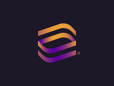 Loop Logomark abstract brand branding gradient icon logo logo design logomark loop mark minimal ui