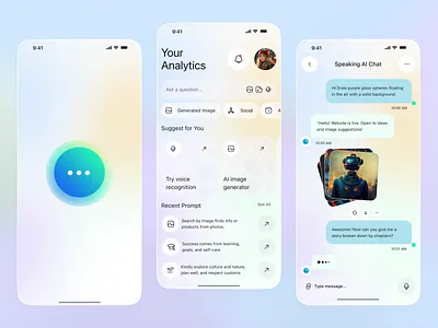 AI Mobile App ai ai app ai chatbot ai interface ai mobile app ai powered ai product app app design chatbot chatbot app chatgpt mobile mobile app smart assistant