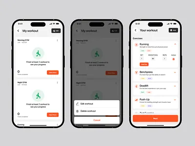 Betterfit – Fitness & Workout Tracker App exercise fitness fitness app fitness application fitness tracker gym health monitoring app health overview health tracking healthtech mobile app mobile application monitoring tracking app wavespace weight loss wellness workout app workout planner yoga