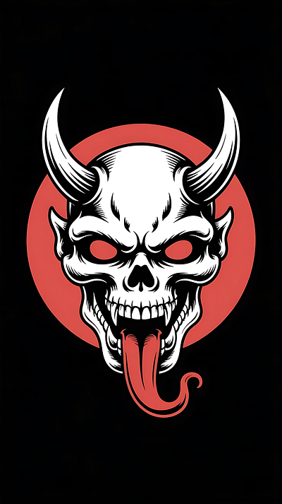Demon Skull demon illustration skull