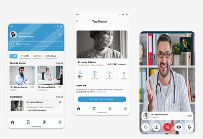 Tracto HealthCare Cover Page health care ui ui design uiux design ux research