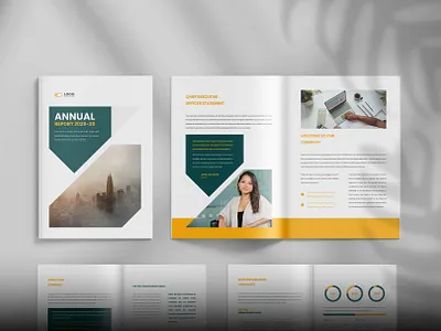 Annual report brochure annual brochure annual report brochure brochure design brochure template business business brochure company company profile corporate corporate brochure design multipage brochure print ready brochure template white paper