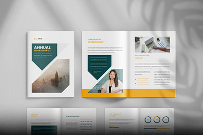 Annual report brochure annual brochure annual report brochure brochure design brochure template business business brochure company company profile corporate corporate brochure design multipage brochure print ready brochure template white paper