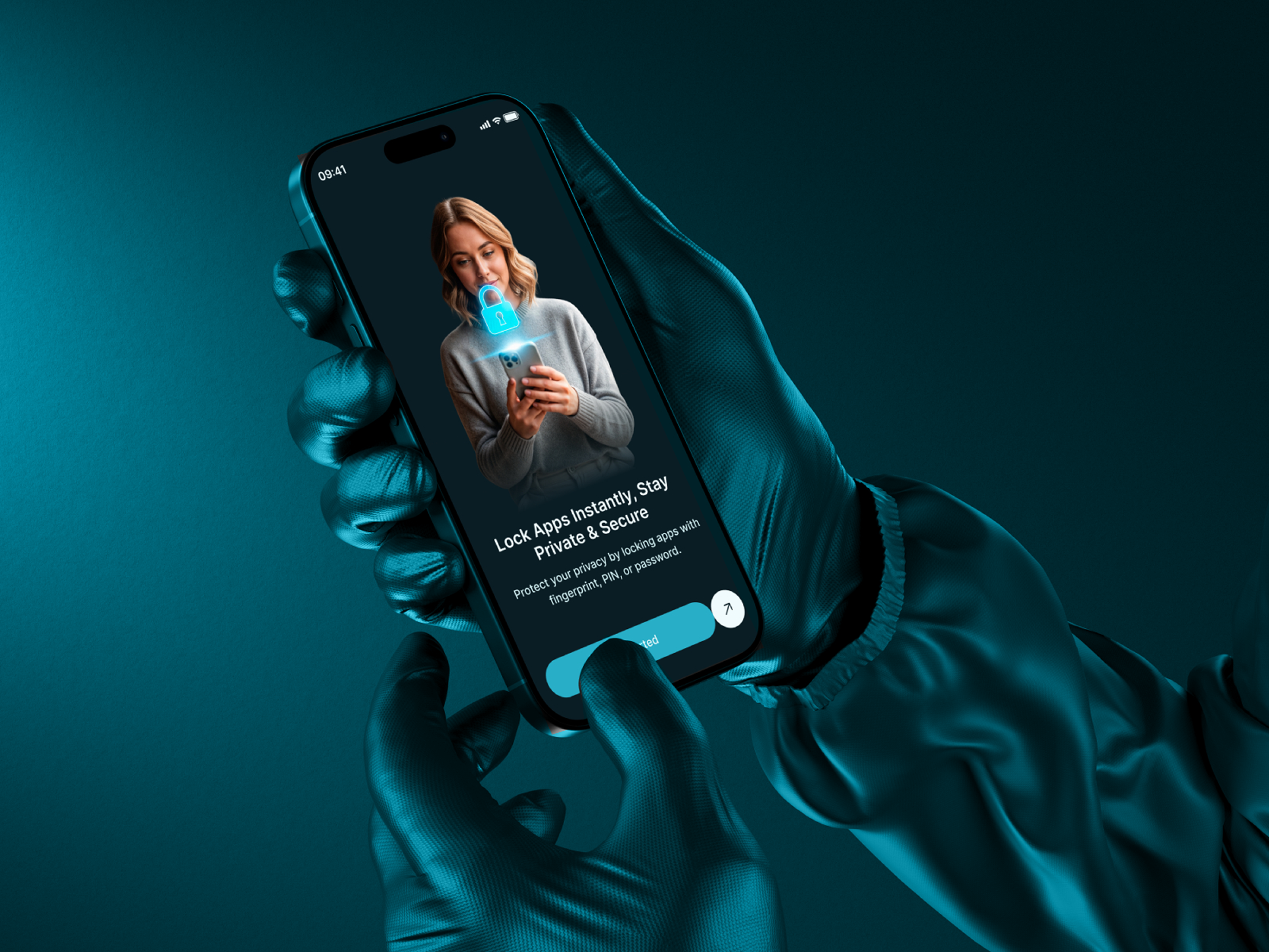 App Lock Mobile App animation app app lock mobile app applock dark lock mobile mobile app mobile app design privacy product design ux