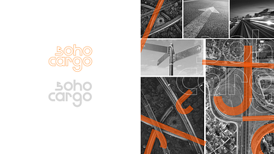 Soho cargo logotype and visual design cargo logo logotype visual visual design visual identity