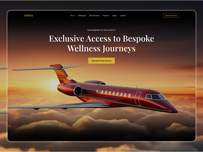 Luxury Lifestyle Management website concierge website elite experience exclusive services landing page lifestyle management luxury luxury branding luxury landing page luxury lifestyle luxury website premium ui web web design webdesign website website design