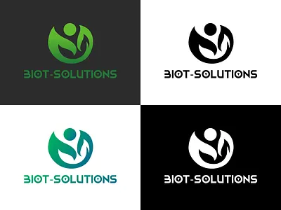 🌱 Biot-Solutions Logo Design biot solutions logo logo design ui uiux vtn vtn design