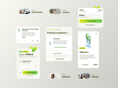 Healthcare eCommerce ⎯ components that convert sales. components desktop ecommerce healthcare mobile presta shop ui ux webdesign wordpress wp components