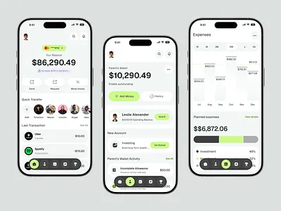 Finance Mobile App Design app app design banking banking app finance finance app finance app design finance mobile app finance ui fintech fintech app mobile app mobile banking payment payment app design transaction ui design wallet wallet app