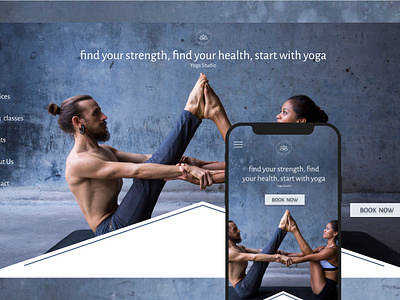 Yoga Brand Board by CarmenVermillion on Dribbble