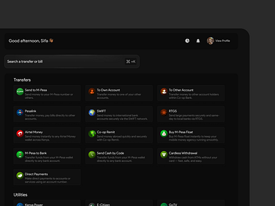 Transfers Dashboard banking bankingdesign dashboard design financedashboard fintech graphic design product productdesign ui uiux ux