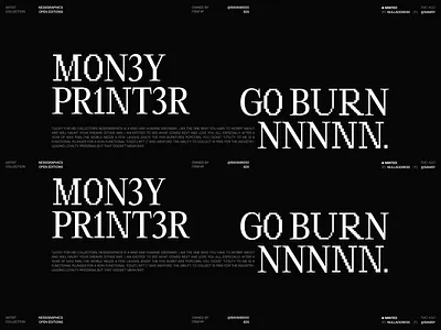 Typography combo explorationnnnn. clean design layout minimalist typography