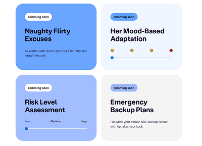 Modern Clean Features Card UI Design. cards cardui modern simple ui uiux webdesign website