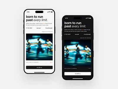 mobile exploration - event app app black button clean design figma ios layout minimal mobile ui uiux ux white