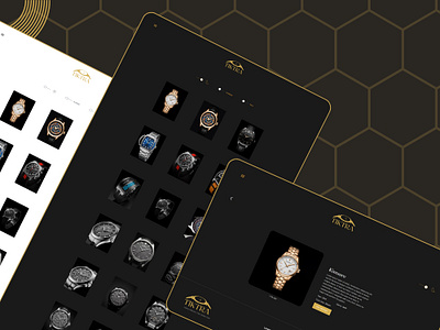 Luxury Watch Gallery Design in Webflow figma to webflow luxury product gallery design ui web design webflow webflow developer webflow ui design webflow website design