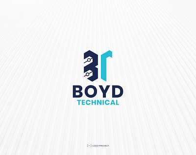 Boyd Technical Tech Logo Design ai logo app logo awesome logo b letter logo business logo creative logo cyber logo design digital logo eye catchy logo logo logotype minimalist logo modern logo symbol logo tech logo technology logo ui