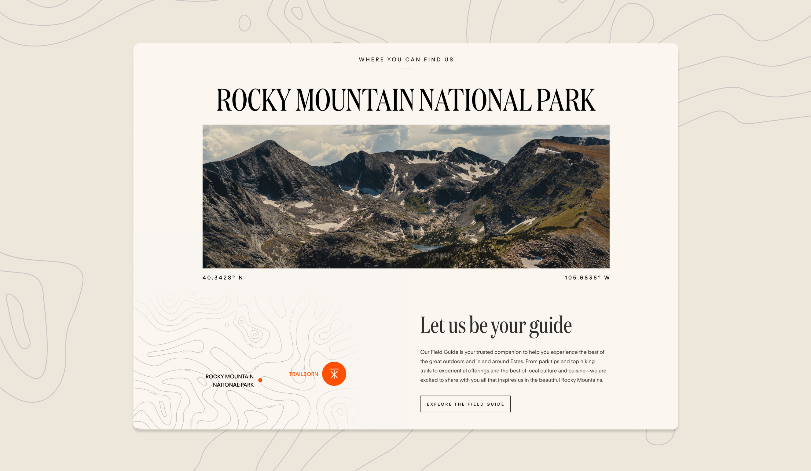 Trailborn: Digital Brand & Web Experience digital design digital experience ruca trailborn ui ux website