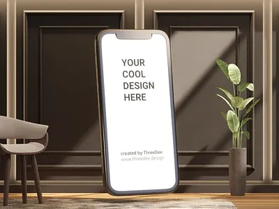 Cosy 3D Iphone 3d apple blender cosy design figma free freebies galaxy graphic design illustration illustrations iphone mockup model resources room samsung ui kit