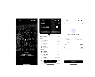 Banking for Secure Transfers animation bankingapp branding financialapp financialtech fintech graphic design logo mobilebanking motion graphics ui uiuxdesign
