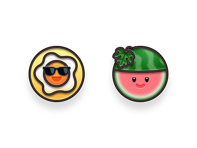 Badges ☀️🍳🍉