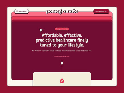 Bento-Menu Interaction agency cards dropdown header hover illustration interaction landing page menu navigation retro ui web website