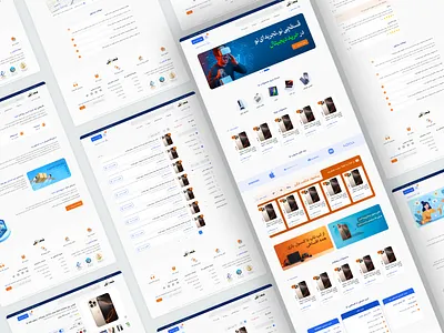 Ghestchino E-Commerce Website Design e commerce figma landing page shopping website ui ui ux uiux