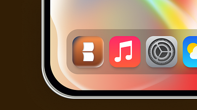 Daily UI #005 | App Icon app icon application daily ui ebook graphic design icon icon iphone iphone reading ui design