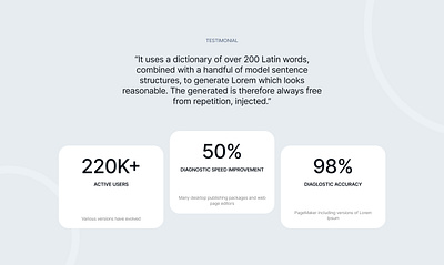 Testimonial + numbers section adaptive components figma figma design graphic design numbers responsive section testimonial