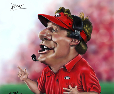 Kirby Smart Caricature artflow caricature illustration