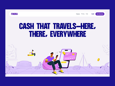 Fintech Landing Page | Fintech Website Design agency website app branding dashboard design financial company fintech fintech landing page fintech website graphic design landing page typography ui ux web web design web design inspiration website design website redesign website ui