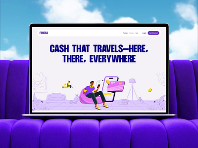 Finora | Fintech Landing Page 3d ai animation branding data finance fintech graphic design homepage iluustration landing page landingpage saas ui ux web web design web development webflow website