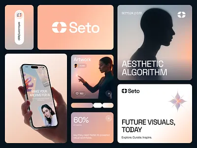 Seto AI Branding brand brand guidelines brand identity brand sign branding graphic design halo lab identity logo logo design logotype marketing packaging smm visual identity