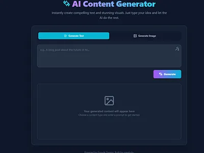 I Will Develop an AI Content Generator for Blogs and Marketing ai content ai writing tool blog writer content generator social media posts