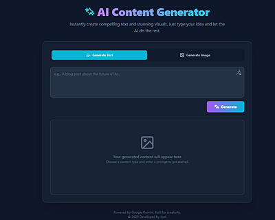 I Will Develop an AI Content Generator for Blogs and Marketing ai content ai writing tool blog writer content generator social media posts