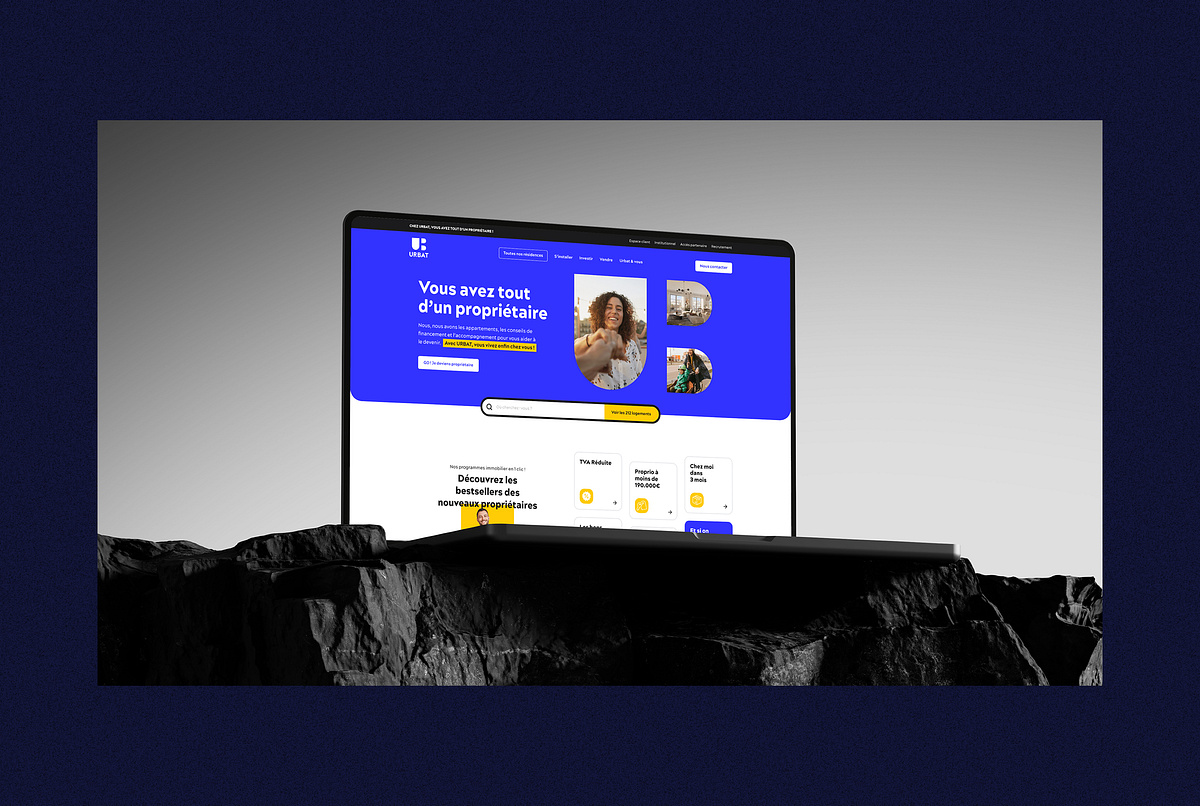 URBAT new brand and sophisticated website Image 0
