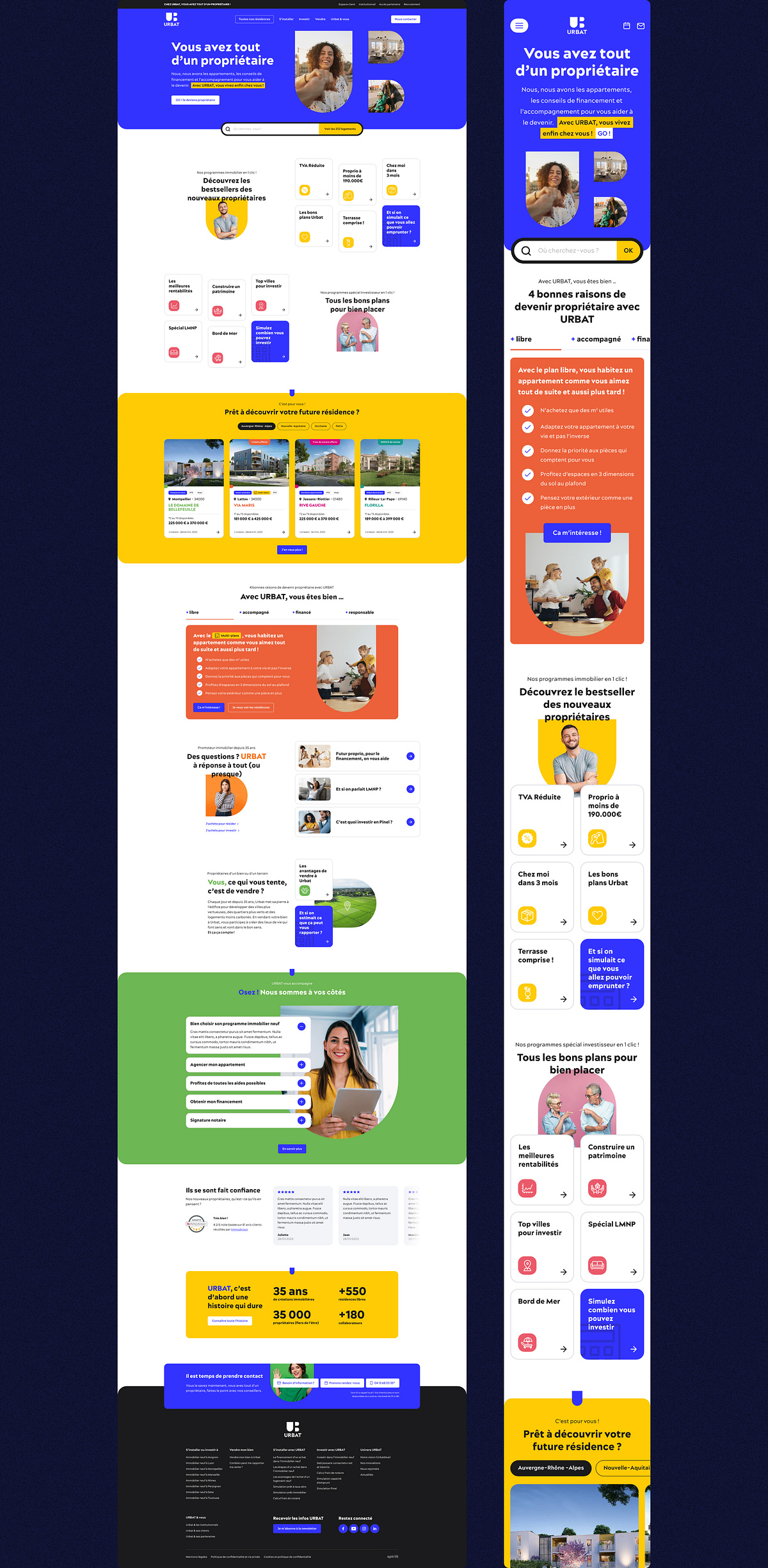 URBAT new brand and sophisticated website Image 3