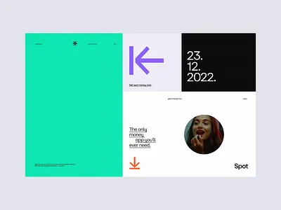 Spot Money banking brand guidelines brand identity branding clean creative design inspiration digital branding financial fintech graphic design layout logo design modern south africa spot money vibrant visual identity