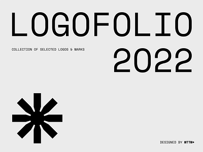 Logofolio 2022 art direction branding design logo logo design logofolio logomark