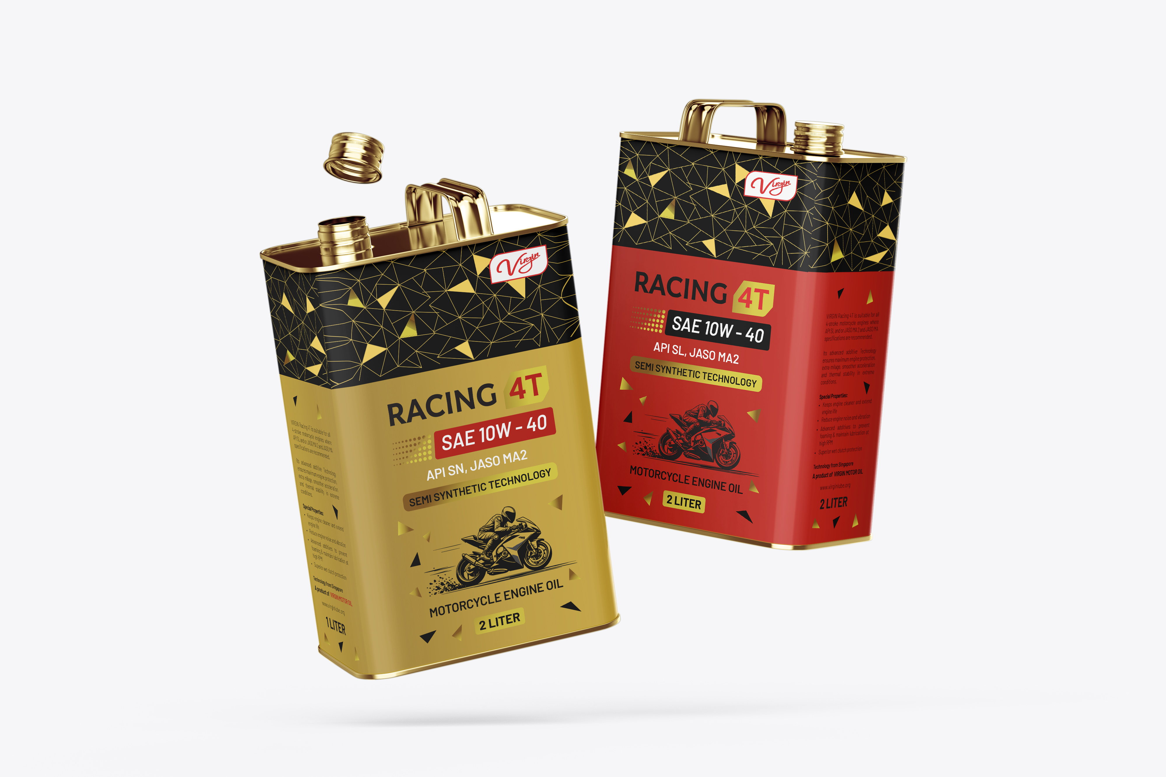 Engine Oil Packaging Design brand identity branding can car oil creative design engine oil illustration label label design motorbike oil oil label packaging packaging design packaging designer premium product label product packaging unique