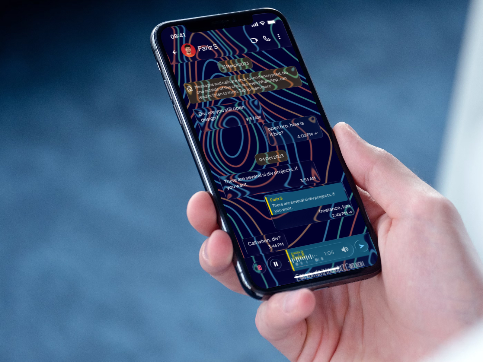 Babble - Chat App | UI Kit app babble chat design figma interface ios message minimalism mobile mobile app uiux