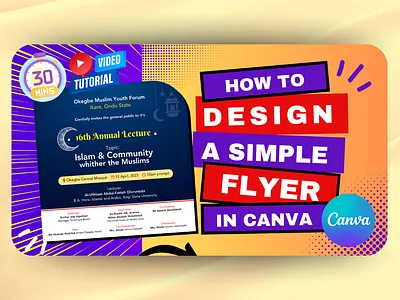 Thumbnail Design branding design e flyer design flyer graphic design thumbnail thumbnail design