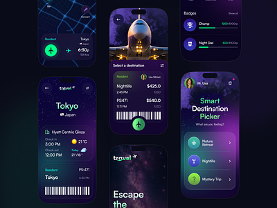 Smart Travel App Concept adventure app app design booking design mobile mobile app tour tourism tourist travel travel agency travel app trip ui ux vacation