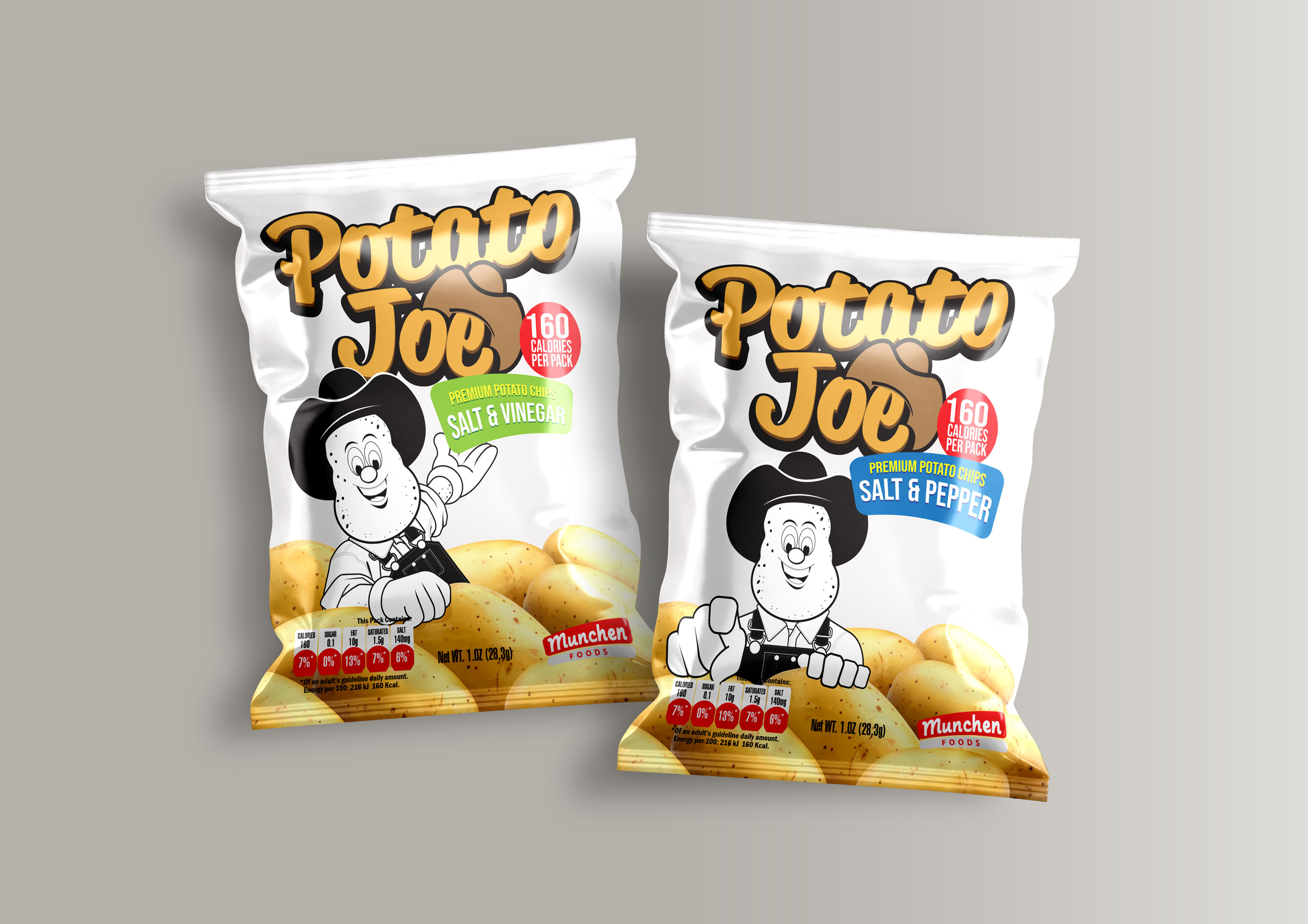 Potato Joe – Crunch Loud. Live Bold. asian boldpackaging branding character creativeexpert freelancedesigner funbranding graphic design illustration japan packaging packaginginspiration potatochipslove potatojoe snackdesign vector