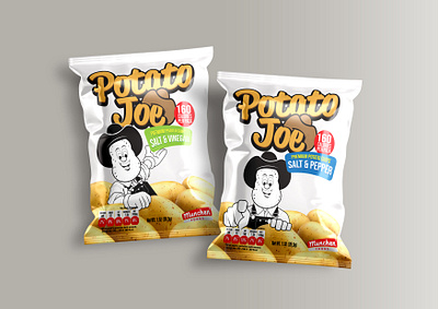 Potato Joe – Crunch Loud. Live Bold. asian boldpackaging branding character creativeexpert freelancedesigner funbranding graphic design illustration japan packaging packaginginspiration potatochipslove potatojoe snackdesign vector