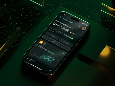 AstraVault - Web3 Crypto Wallet animation app crypto cryptocurrency decentralized finance design exchange finance financia fintech app interaction interface mobile stocks ui uiux ux vault wallet web3