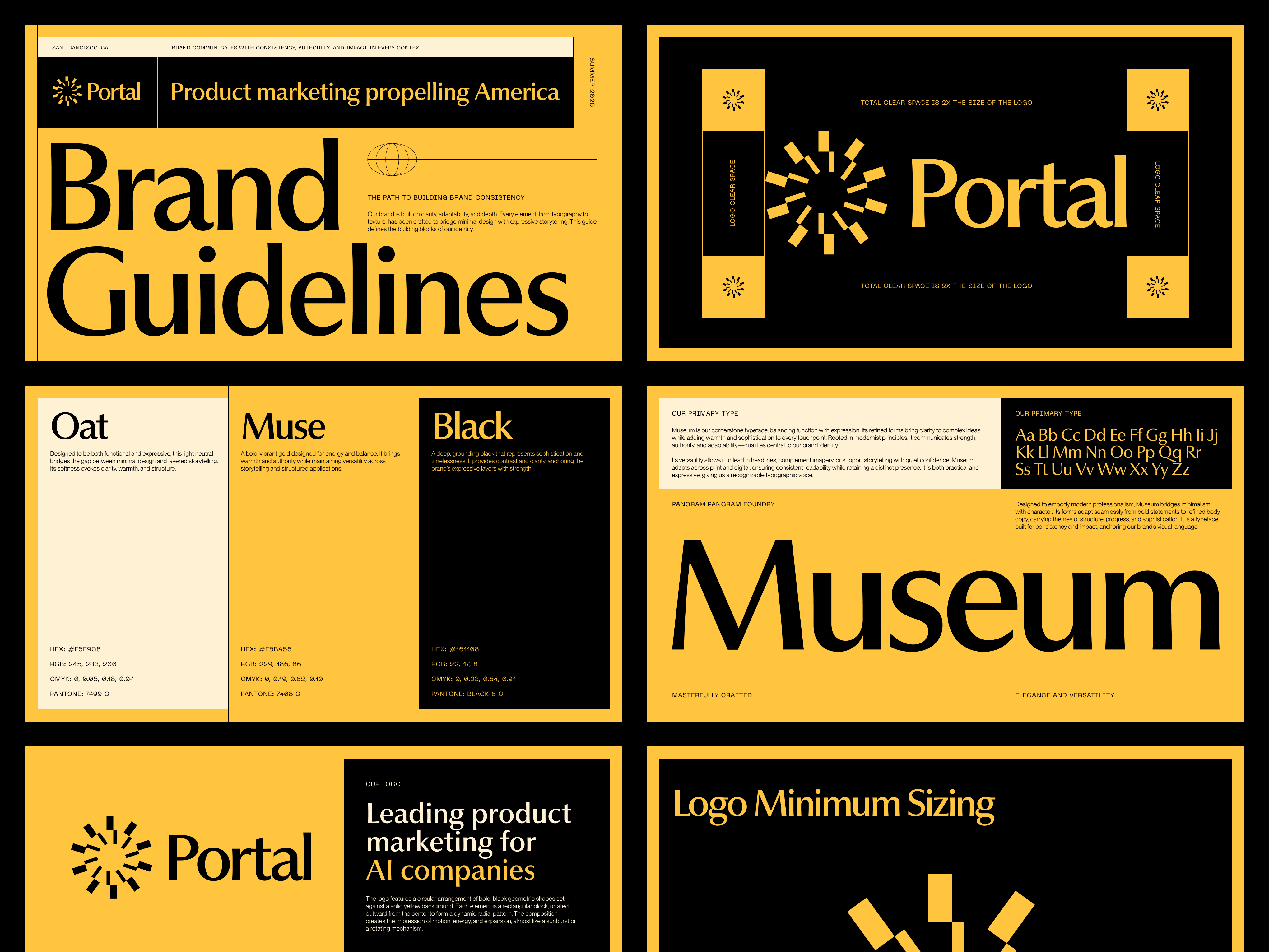 Example of Brand Guide for AI consulting agency