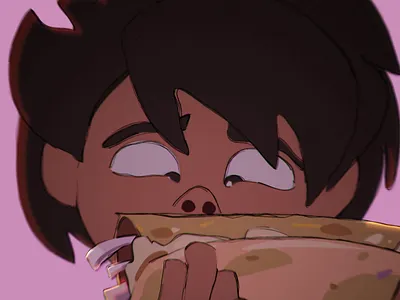 Sniff aftereffect animation art character characterdesign concept design doodle fun illustration moho